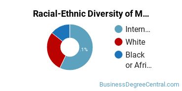 Racial-ethnic diversity of Marketing majors at Clemson University