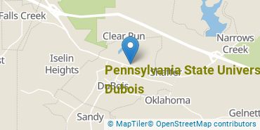 Location of Pennsylvania State University-Penn State DuBois