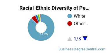 Racial-Ethnic Diversity of Pennsylvania State University-Penn State Fayette- Eberly Undergraduate Students