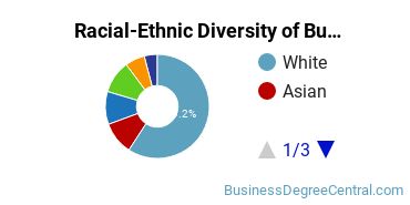 Racial-ethnic diversity of Business Administration & Management majors at Pennsylvania State University-Penn State Harrisburg