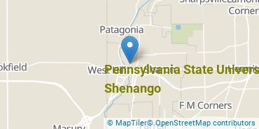 Location of Pennsylvania State University-Penn State Shenango