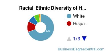 Racial-ethnic diversity of Human Resource Management majors at Pennsylvania State University-World Campus