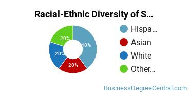 Racial-ethnic diversity of Small Business Administration majors at San Diego City College