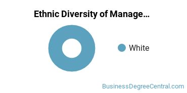Management Sciences & Methods Majors in ID Ethnic Diversity Statistics