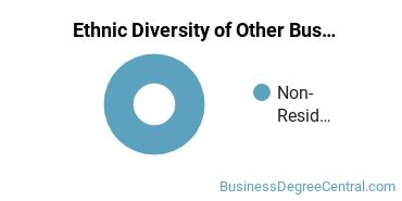 Other Business & Marketing Majors in CT Ethnic Diversity Statistics